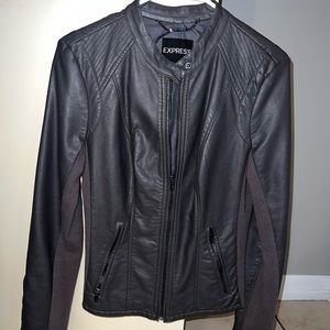 Express leather jacket